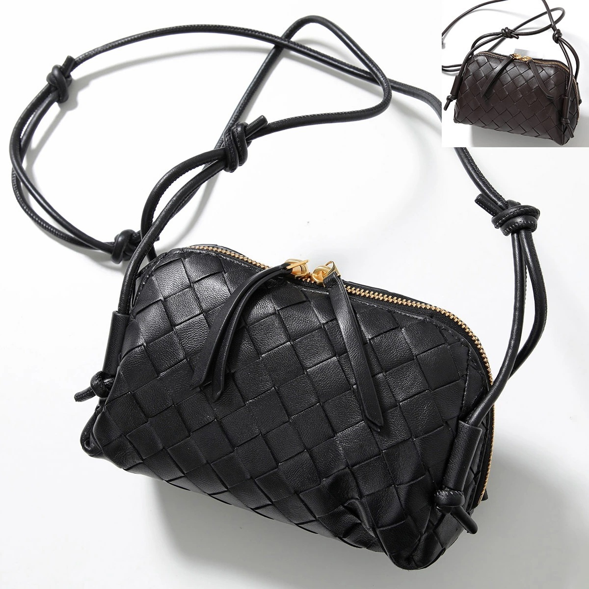 BOTTEGA VENETA ボッテガヴェネタ ショルダーバッグ イントレチャート コンサートポーチ 794258 VCPP1 レディース 鞄 カラー2色 794258VCPP18425