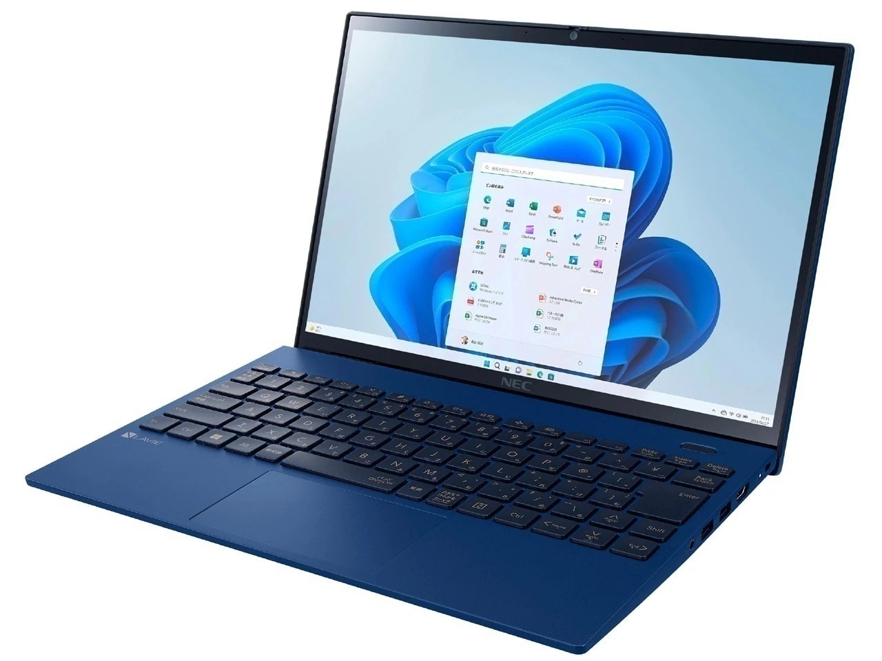 LAVIE N13 Slim N1375/HAL PC-N1375HAL [ネイビーブルー] ノートパソコン(13.3型/Core i7 1355U/16GB/512GB/win 11/OFFICE)