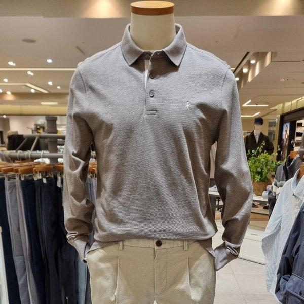 シグネチャーメランジ長袖カラーTシャツ7色 F1TT1301