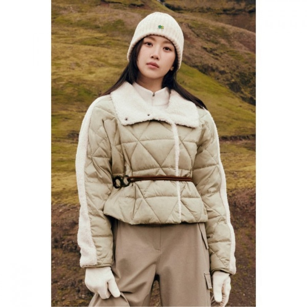 コオロンスポーツ レディース フリース ハイブリッド パディング TVJJW24532LBE