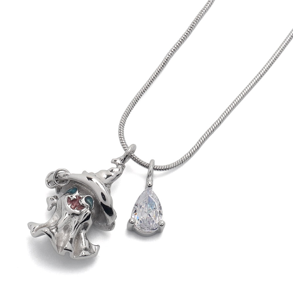 S925 お化け ゴースト ネックレス [cn097]