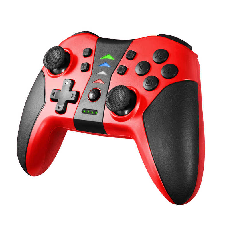 ゲームテック　HGワイヤレスバトルパッドターボProSW レッド