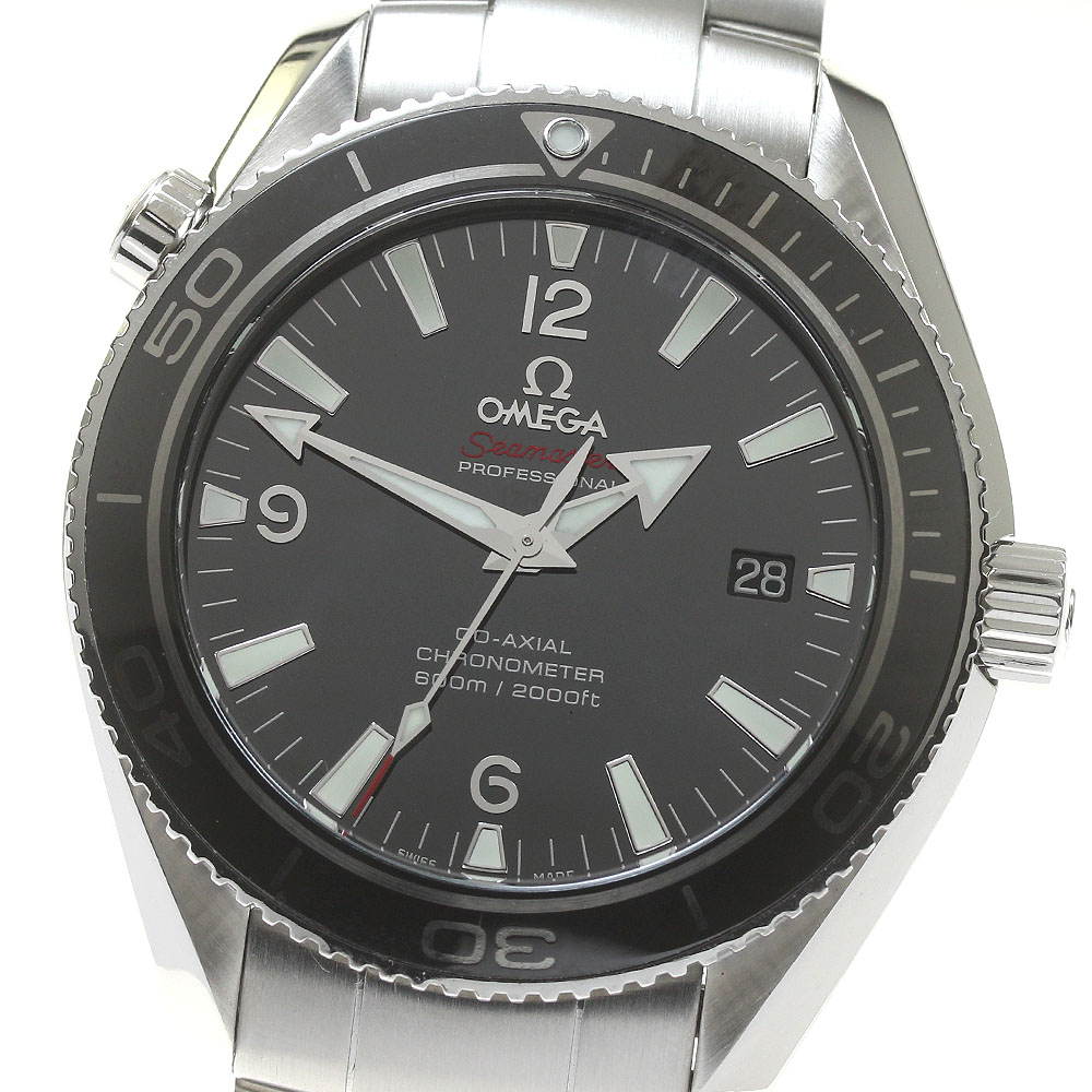 オメガ OMEGA 222.30.42.20.01.001 シーマスター プラネットオーシャン 自動巻き メンズ 良品 保証書付き_831386【中古】 889,200円