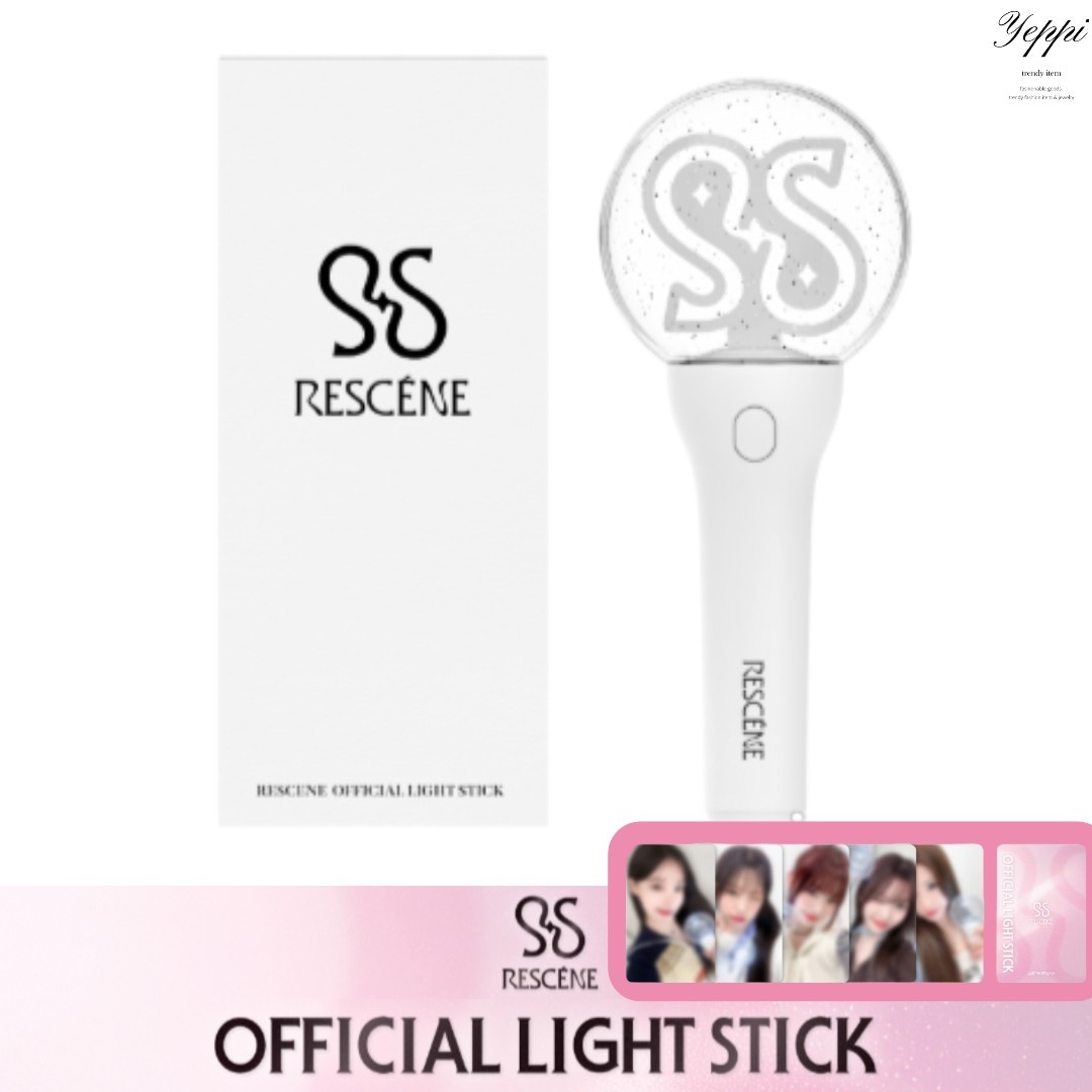【 当日出発 】RESCENE - OFFICIAL LIGHT STICK [ 初回限定特典フォトカード5種1セット贈呈] rescene 公式ペンライト
