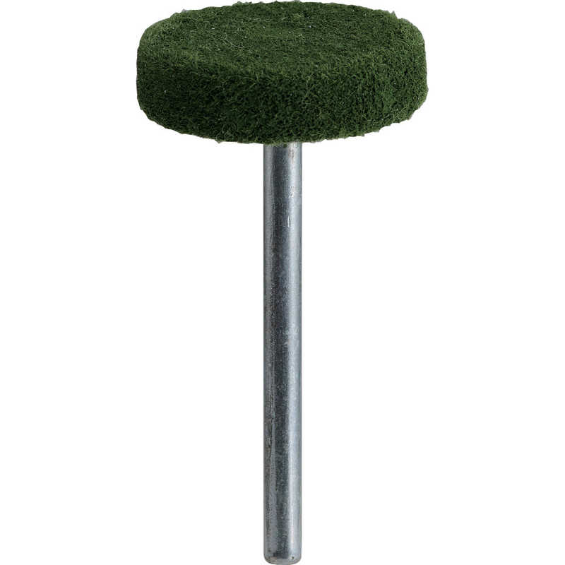 トラスコ中山　フェルトミニホイール 平型 Φ20 研磨用 緑色 10個入　SF205SB
