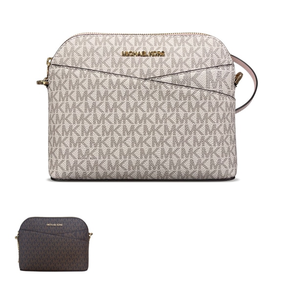 即発 ショルダーバッグ レディース バッグ ジップ クロスボディ シグネチャー レザー 35F1GTVC6B