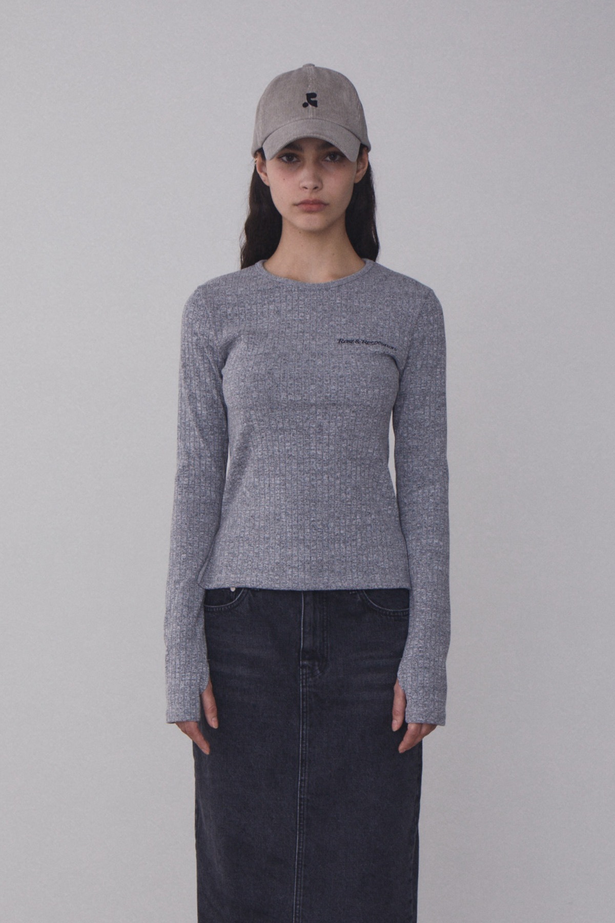 【REST & RECREATION】 RR LOGO LONG SLEEVE TOP : 3COLOR 8,717円