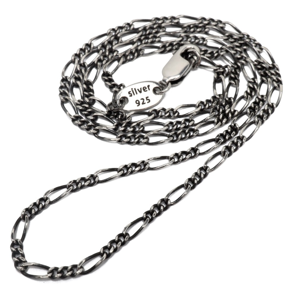 S925 フィガロチェーン 長さ3種類 [cs064-2mm]