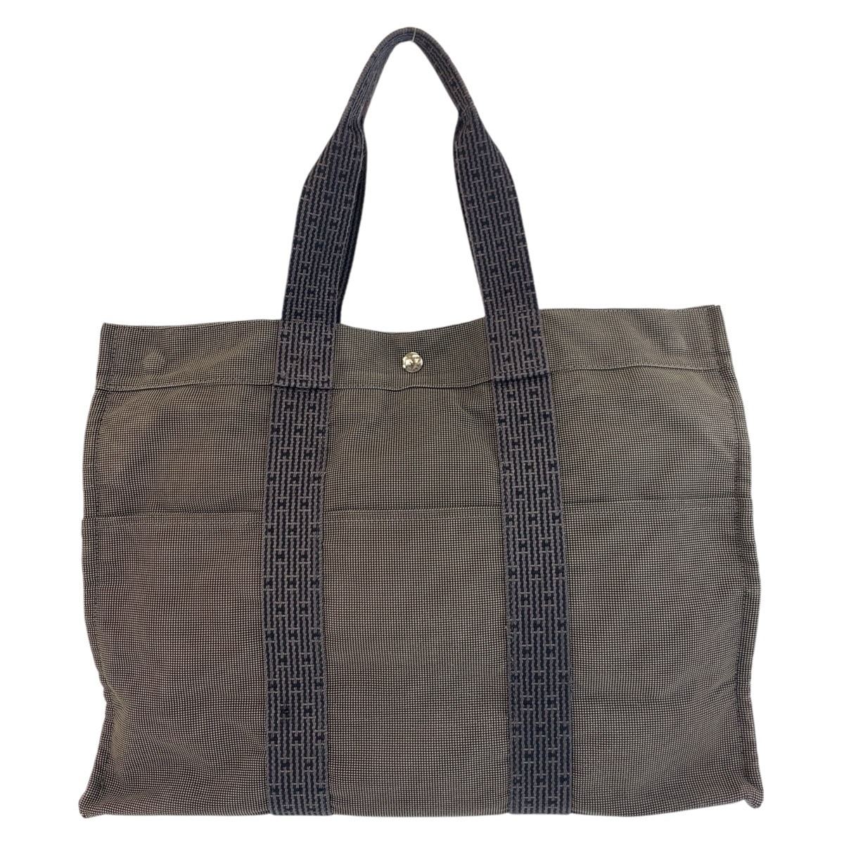 エールライン グレー シルバー金具 ポリアミド/ポリエステル トートバッグ ショルダーバッグ レディース 504168