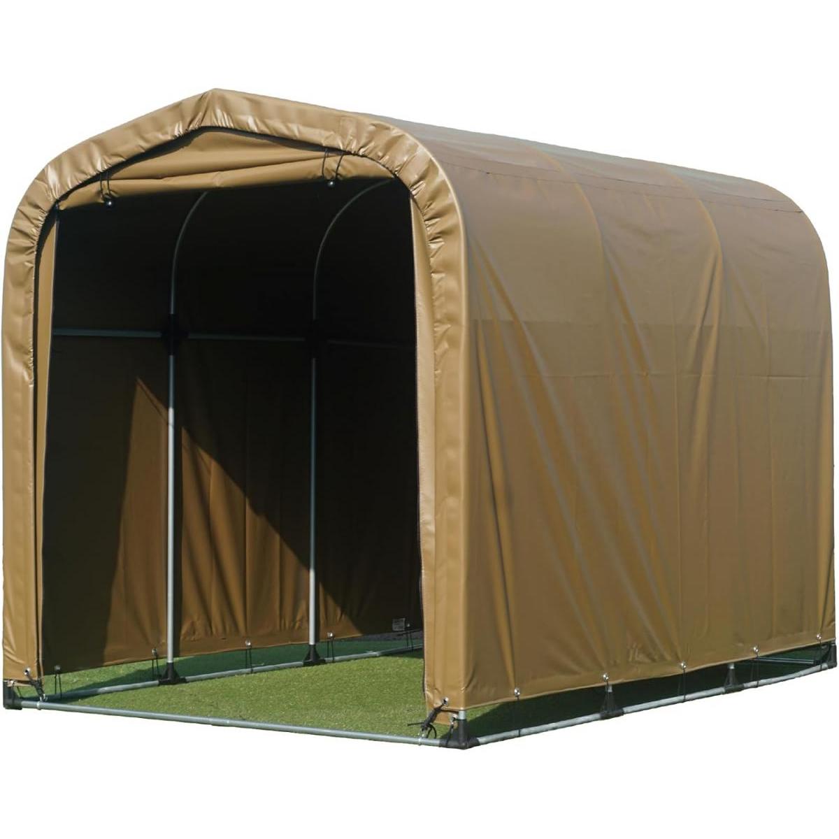 南榮工業 サイクルハウス 3台用 SAND 日本製 自転車用物置 自転車置き場 アウトドア バイク テント サイクルポート 物置 エクステリア 南栄 18,060円