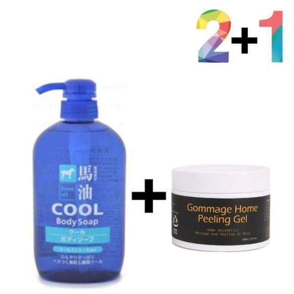 QNRU19BYクールボディウォッシュ ガラガラクレンジングマッドクレンジング