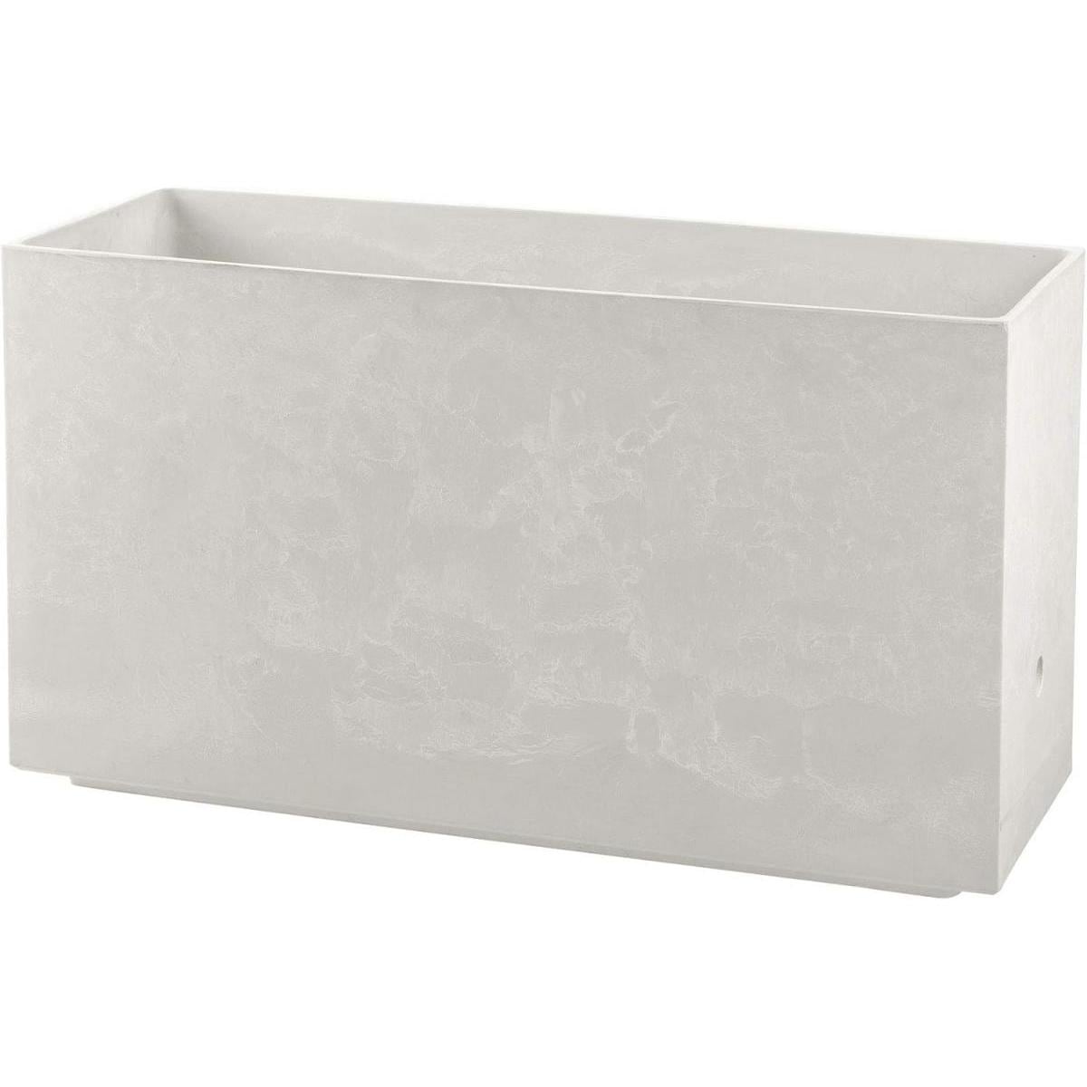 【I】【法人限定】リッチェル ラヴィーレ プランターWS レクタングル 80型 ホワイト 底面給水機能付 大型プランター【北海道・沖縄・離島 配送不可】【代引不可/沖縄・離