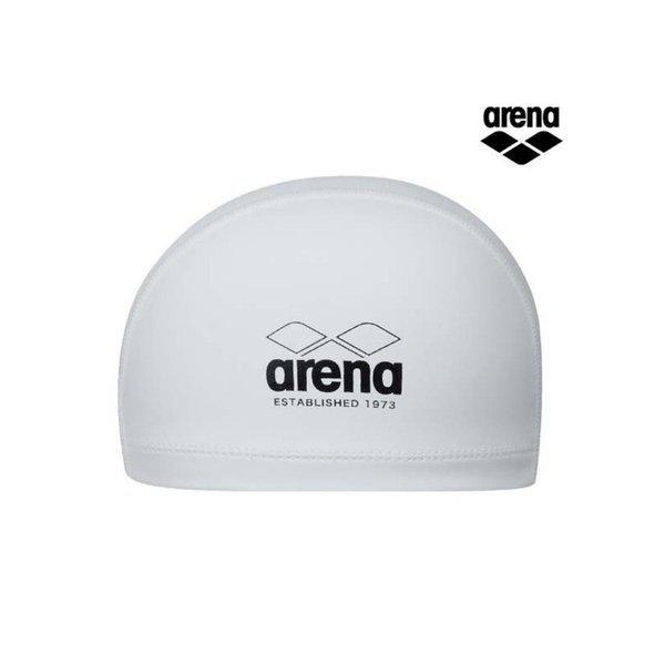 クラシックシリコンコーティング水泳帽 A6AC1AL03WHT