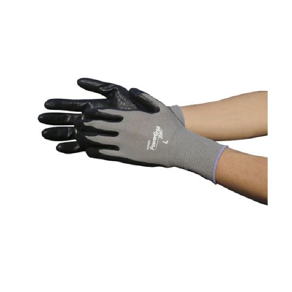 （まとめ）東和 トワロン パワーグラブZERO グレー M 513-M 1双[x10]