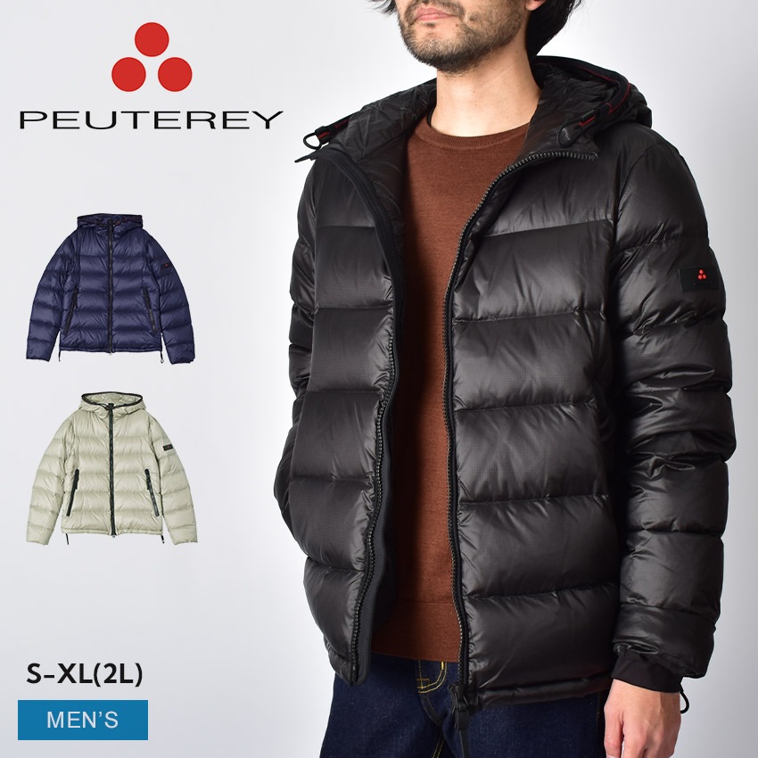 メンズ アウター ダウン 上着 通勤 ビジネス 防寒 保温 フード ポケット ショート丈 カジュアル シンプル フォーマル HONOVA NR 02 PEU4830 01181864