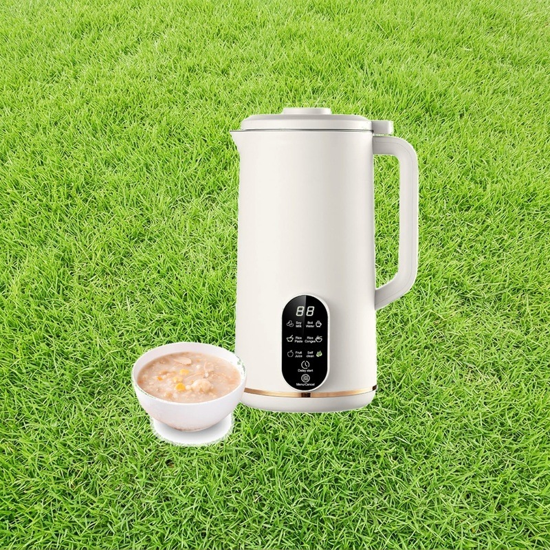 「12H予約・304ステンレス」 MACOLAUDER 豆乳メーカー 熱650ml/冷800ml ホット＆コールド兼用 豆乳・離乳食・ジュース・お湯・お粥・洗浄 乾燥豆 ミキサー ジューサー 電動 豆