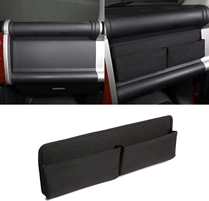 トヨタ FJクルーザー 2007-2021に対応 副操縦収納ポケット ポータブル多機能収納バッグ 車載収納ポケット アクセサリー おしゃれ オックスフォード布