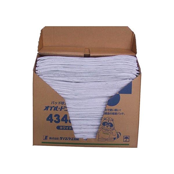 タイムケミカル オイルドライパッド43cmx48cm ホワイト 4348N 1箱（100枚） 35,069円