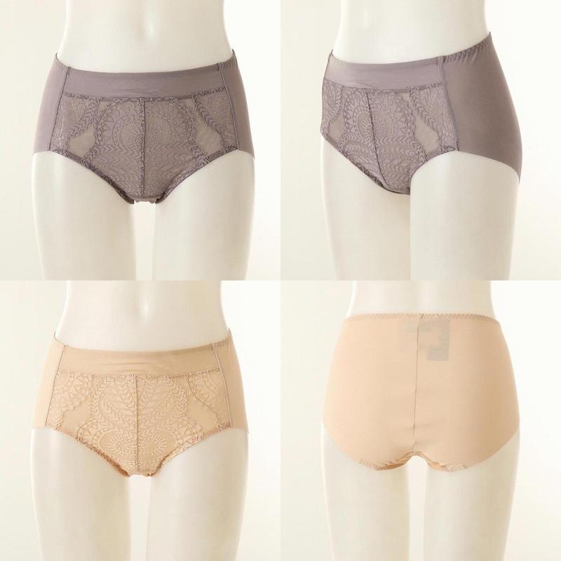 2枚入りライフフィットサポート女性パンティー2枚セットVPTL002C2CCSG
