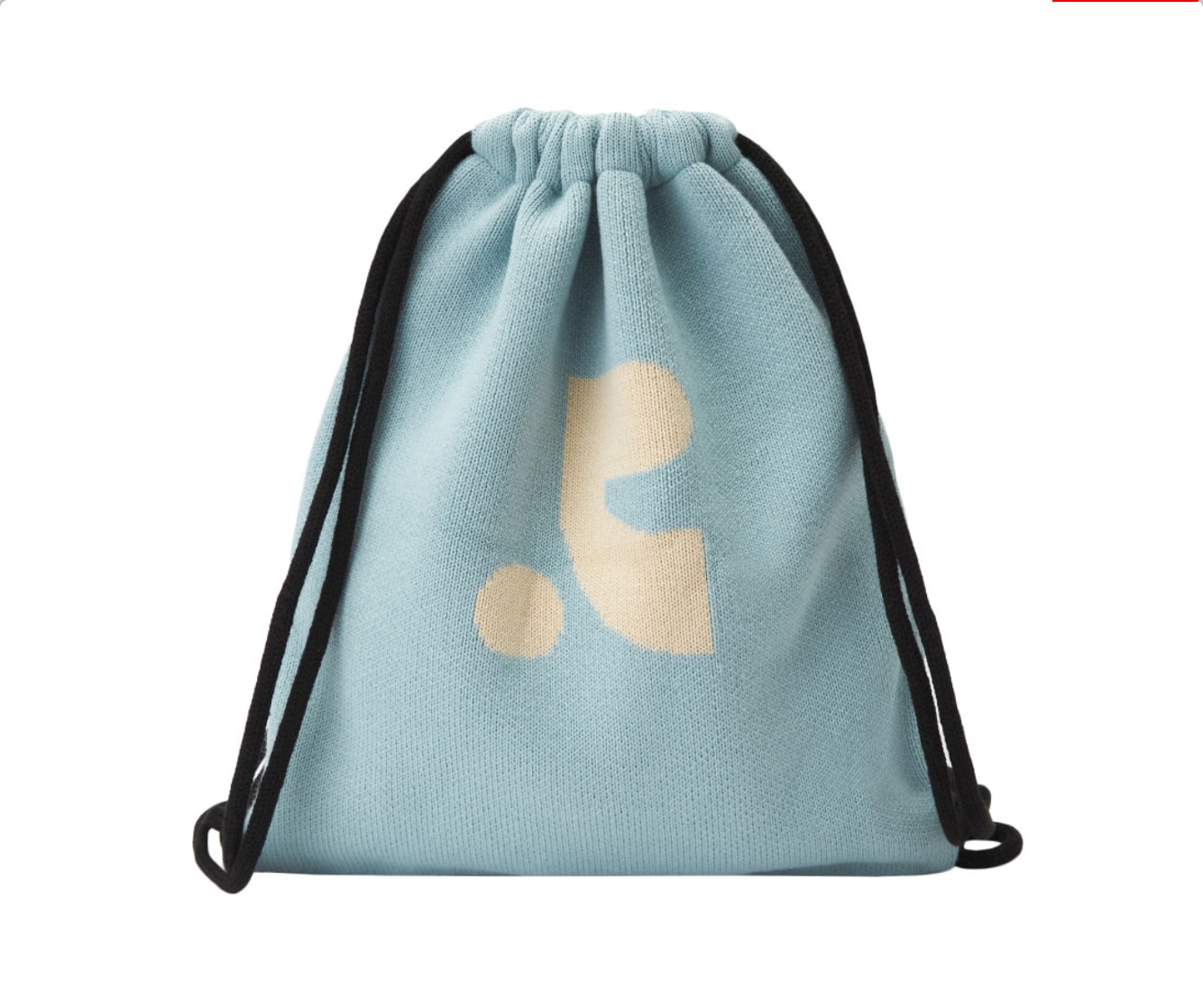 ブランド レディース バッグ RR ジャカード ストリング バックパック - スカイブルー