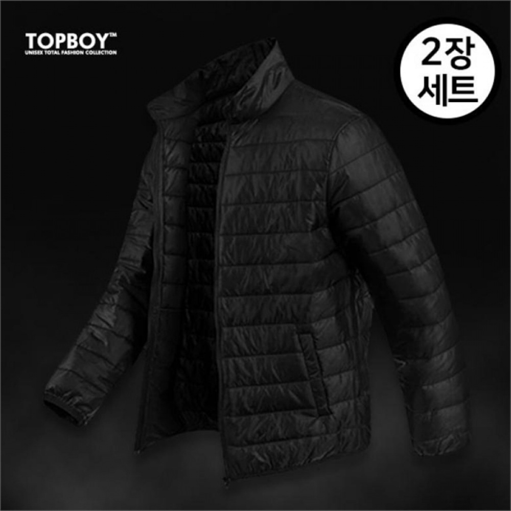 (トップボーイ) ベーシックライトウェイトパッド入りジャンパー (TBS_827) 2パック