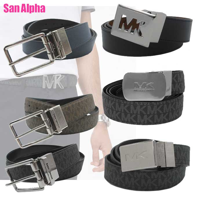 6種あり MK メンズ ベルト 36F3BLLY9O / 36F3BLLY2U / 36H9MBLY1V / 36H3LBLY7B / 36F1LBLY9B 【国内即送】