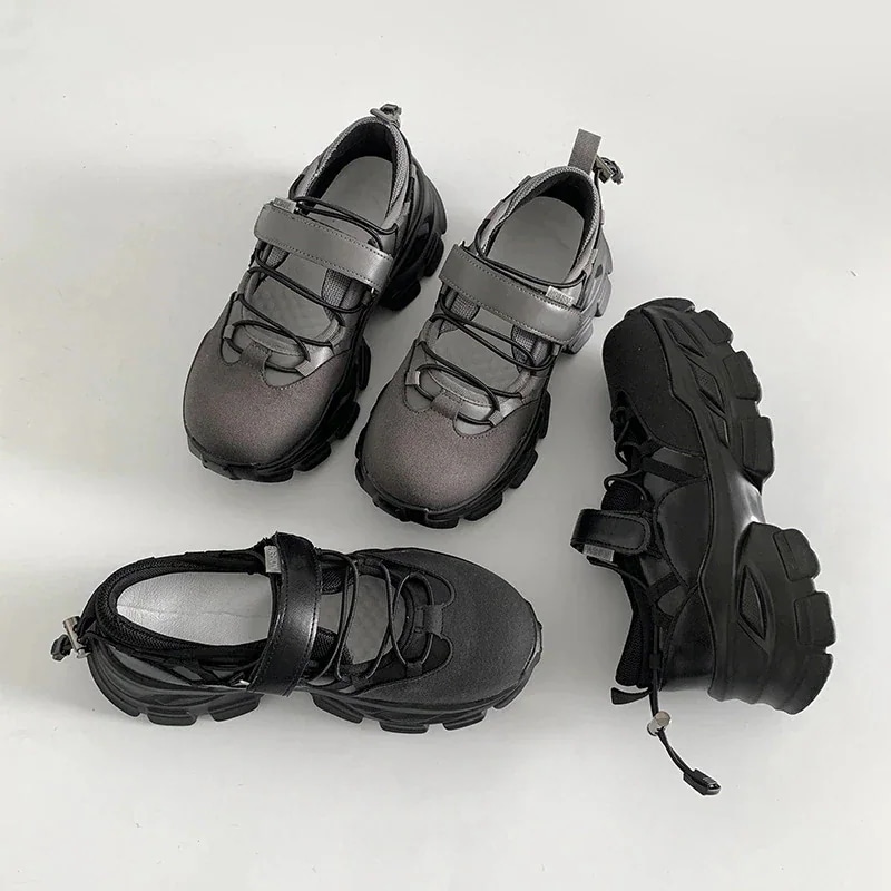 足元映え間違いなし 24 厚底 サンダル プラットフォーム シューズ ファッション系 レディース 靴 美脚 脚長スタイルアップ カジュアル 韓国っぽ PUコンフォート