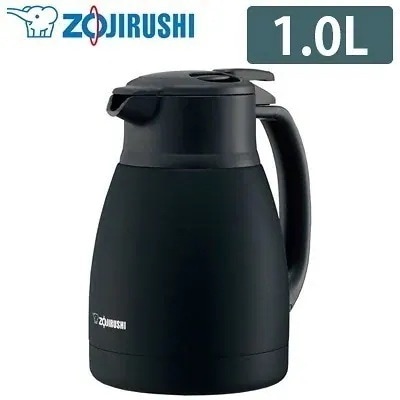 象印 1.0L ステンレス ポット マホービン SH-HC型 SH-HC10-BM マットブラック