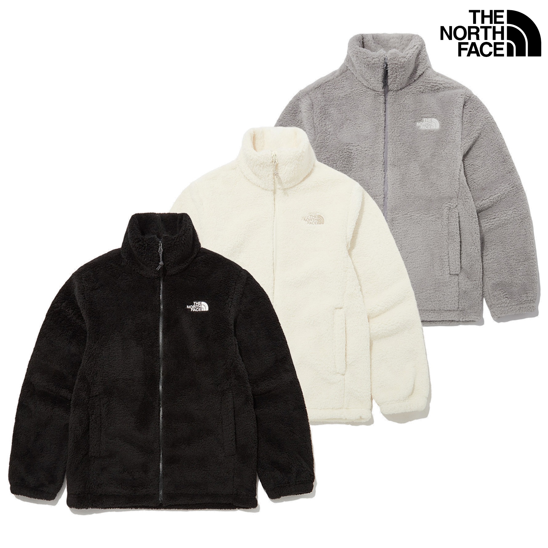 COMFY ALPHA FLEECE ZIP UP 4色 新商品 韓国人気 男女共用 冬のファッション 防寒用品 カップルアイテム 女性服 韓国ファッション カップルアイテム ストリートファッション