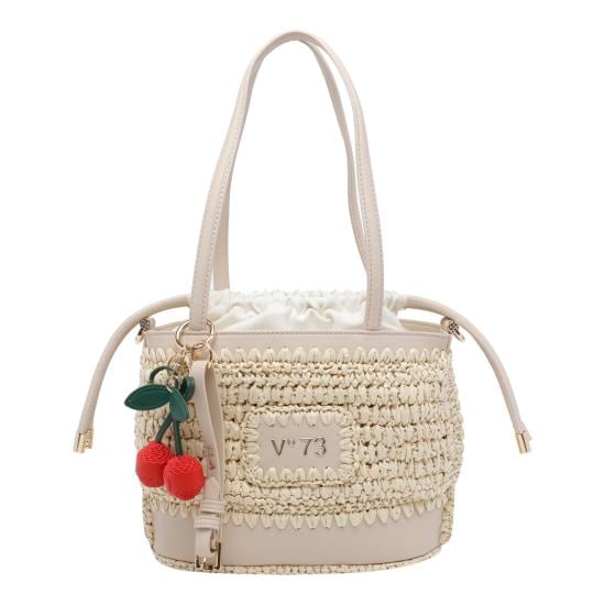 V73 Women Shoulder Bags 73BS9M303 OFF WHITE White