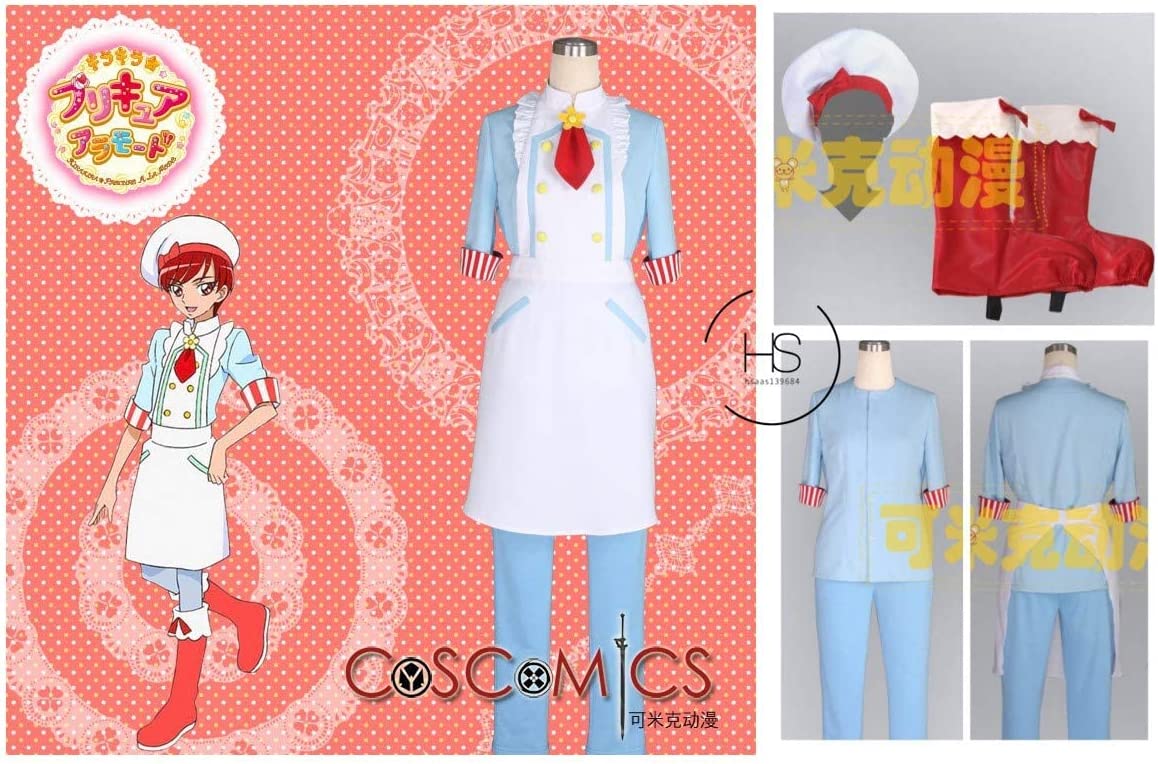 キラキラプリティキュアアラモードアラモードパティシエ服ケンジョウアキラコスプレコスチュームハ