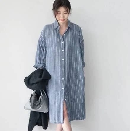 夏 ブラウス 袖あり ベーシック 襟付き カジュアル トップス きれいめ レディース おしゃれ ストレート 10代 ミディアム丈 前開き レトロ 抜け感 ラフ シンプル 20代 ミドル丈 30代 お洒