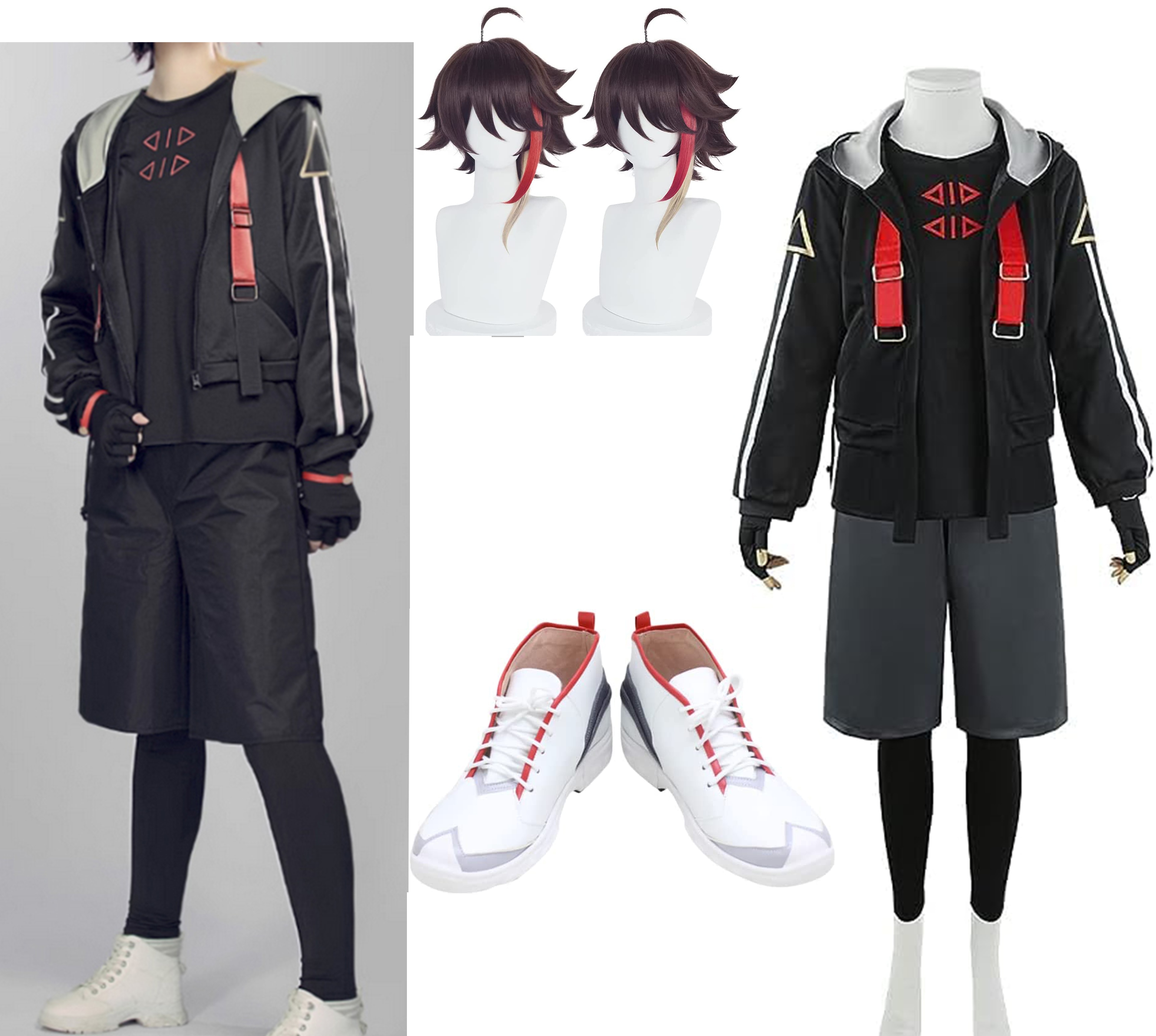 コスプレ衣装 三枝明那 コスプレ 衣装 さえぐさあきな コスプレ ハロウィン クリスマス 学園祭 撮影 コスチューム ハロウィン イベント 舞台服 学園祭 大人 コスプレ衣装 ウィッグ 靴 追加可