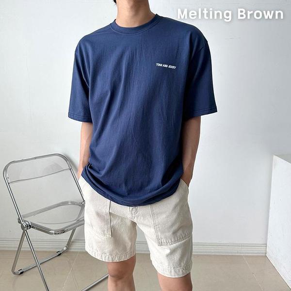 メンズプリントオーバーフィット半袖Tシャツビッグサイズtm3 4,603円