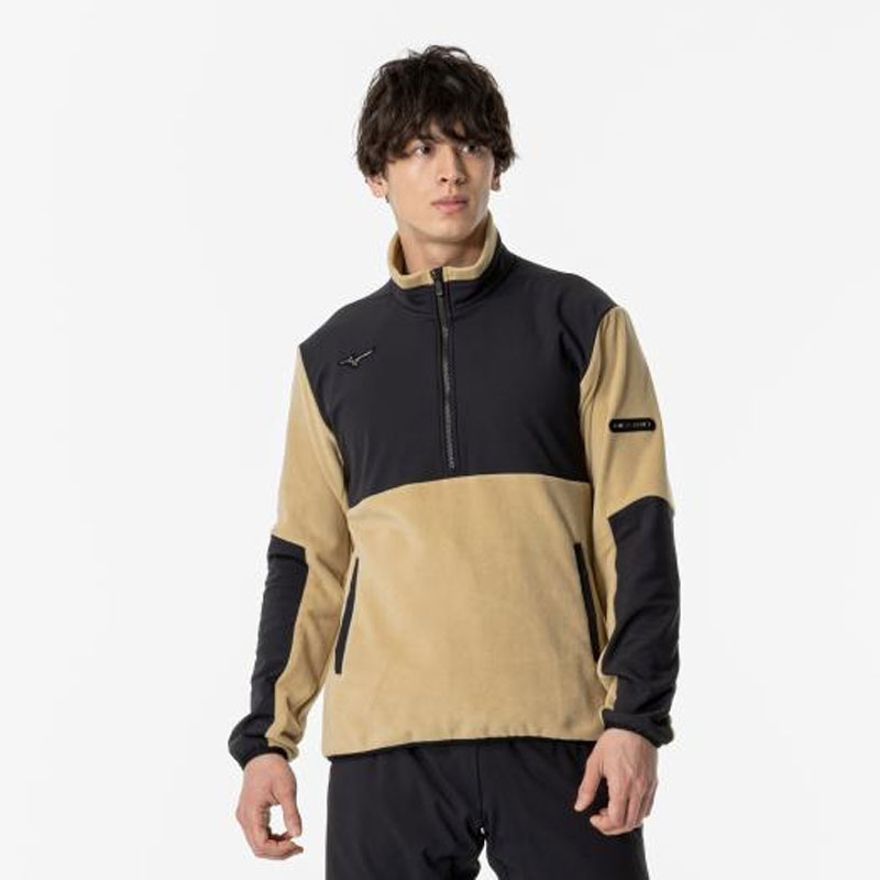 ミズノハイブリッドフリースハーフジップ ユニセックス トレーニング フリース (32MCA559) 6,268円