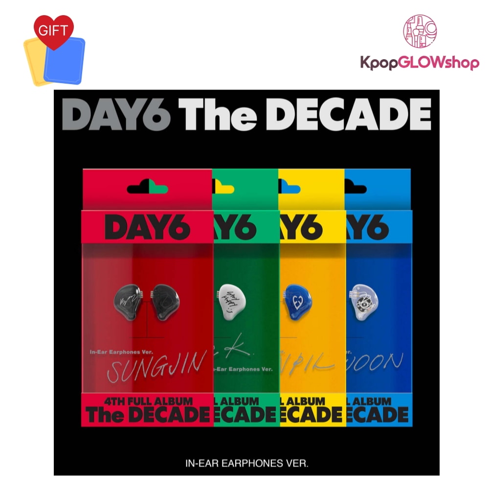 [メンバー選択可] DAY6(デイシックス) - The DECADE [In-Ear Earphones ver.] 公式商品 数量限定