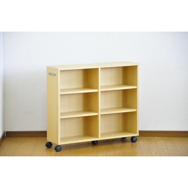 隙間収納家具【SATTO】2個セット ET-26CW-2SET-DBR 隙間収納家具【SATTO】 ホームテイスト ダーク