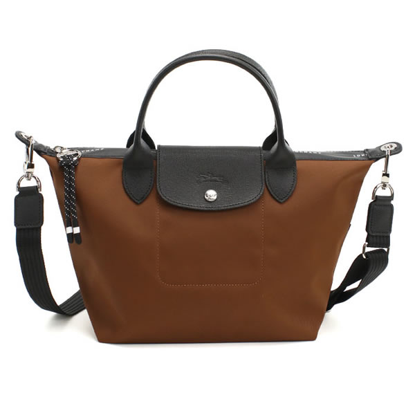 ハンドバッグ ショルダーバッグ 1512 ブラウン リサイクルキャンバス レディース