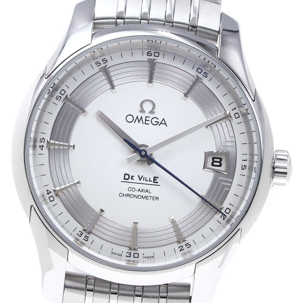 オメガ OMEGA 431.30.41.21.02.001 デビル コーアクシャル デイト 自動巻き メンズ 美品 _861419【中古】