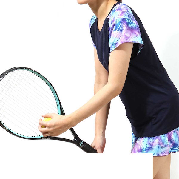 Qoo10] 新柄追加テニスウェア Tシャツ テニス