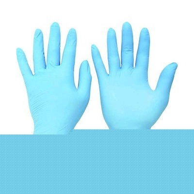 他サイト： ミドリ安全 VERTE-728-S ニトリル手袋 加硫促進剤不使用 ベルテ７２８ ブルー 粉無 １００枚 Ｓ枚　Ｓ VERTE728Sの商品画像