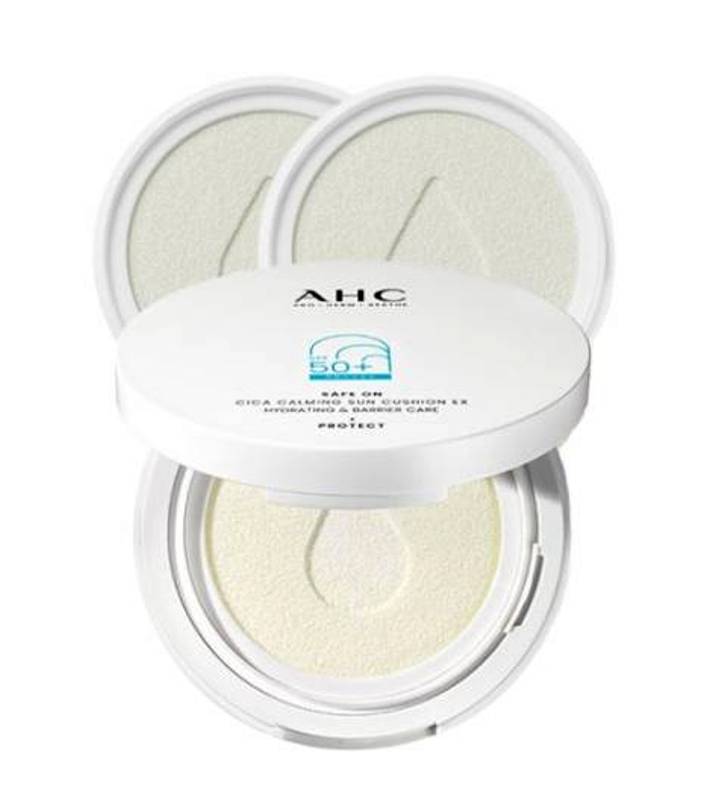 セーフオン シカカミング サンクッション 本品25g+詰め替え/リフィル 25g 2個 (SPF50+/PA ++++ )/ 強力な紫外線カットと鎮静·保湿を同時に 四重機能性保湿障壁サンクッションサンクッション