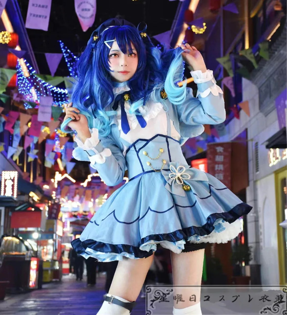 VTuber にじさんじ バーチャルライバー 天宮こころ コスプレ衣装 コスチューム ハロウィン 变装