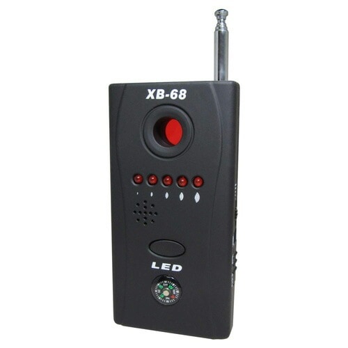 盗聴器発見器 ＸＢ６８　電波検知搭載！　更に隠しカメラ捜索レンズ機能搭載！　あなたの身の回りを調査します！ 　【CSKID】オリジナルジェルセット