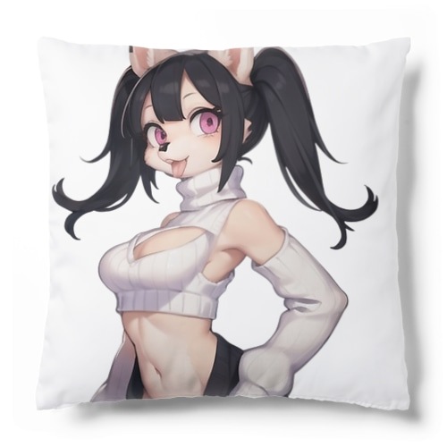 【受注生産】タスマニアデビルの女の子　キャサリン クッション