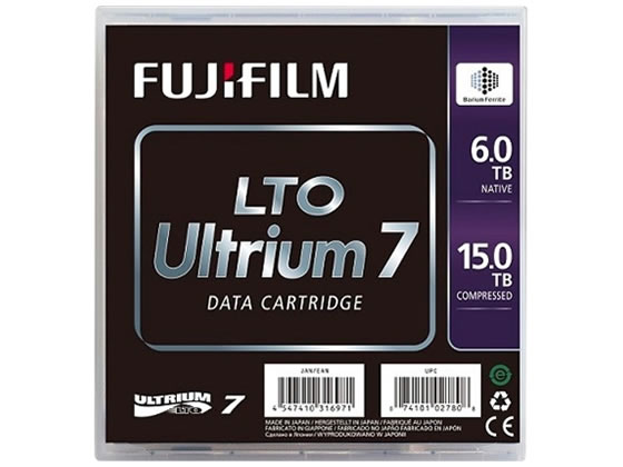 【破格値下げ】 LTO Ultrium7 データカートリッジ 6.0TB 富士フイルム LTOFBUL-76.0TJ その他PC用アクセサリー