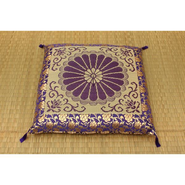 御前（仏前）座布団 『三千院 リバーシブル』 約68x70cm リバーシブルタイプ