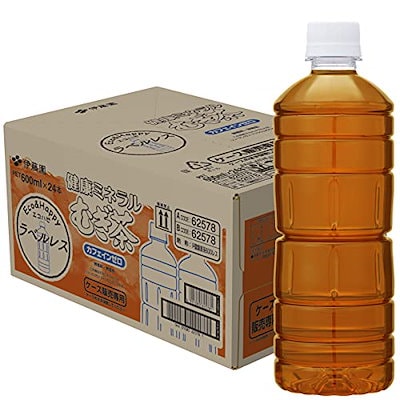 他サイト： 伊藤園 ラベルレス 健康ミネラルむぎ茶 600ml×24本の商品画像