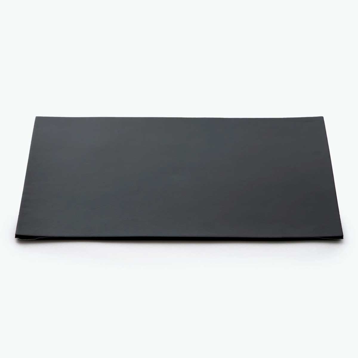 デスクマット 本革 イタリアンレザー 100percent 100% LEATHER DESK MAT - S 100パーセント レザーデスクマット Sサイズ ブラック