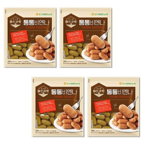 農協食品ドドラムミット工房 ふっくらウィーン 250g 3+1(全4個)